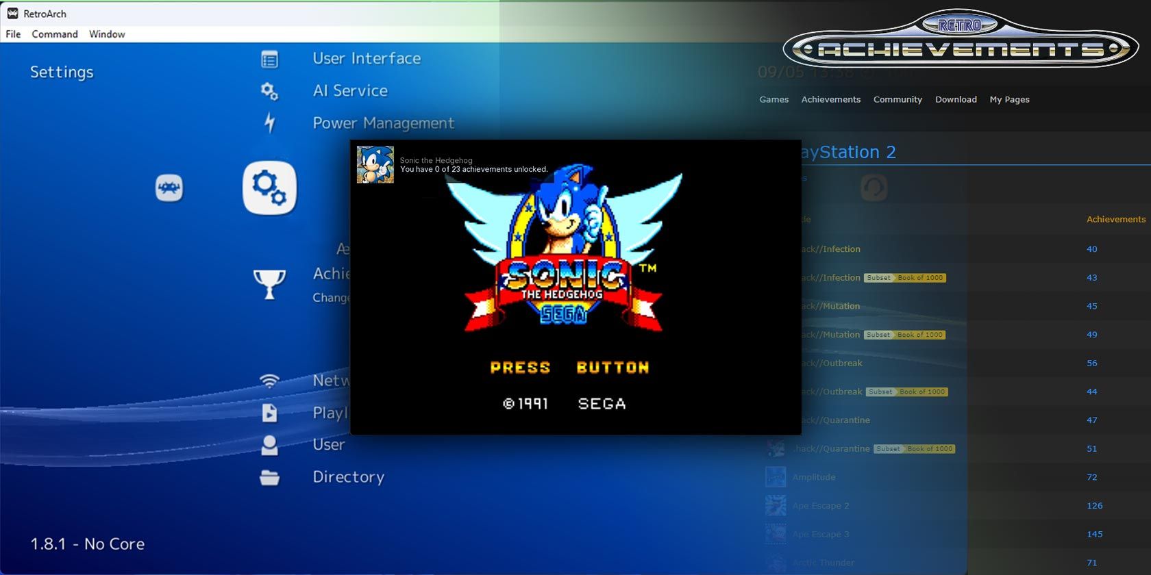 RetroAchievements в RetroArch: включение и советы