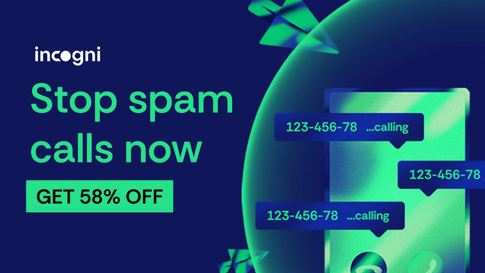Incogni — остановите спам‑звонки сейчас