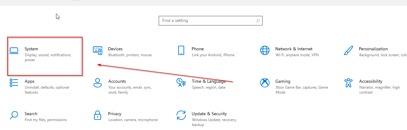 Раздел «Буфер обмена» в параметрах системы