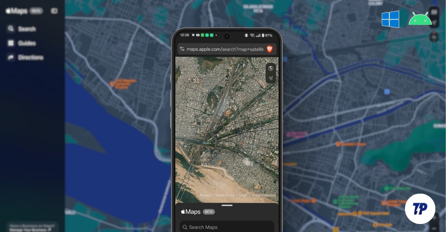 Как использовать Apple Maps на Android и Windows