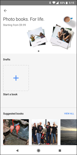 Демонстрация выбора шаблона фильма с автоматическим подбором кадров