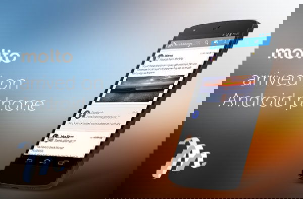 Экран приложения Molto с почтой