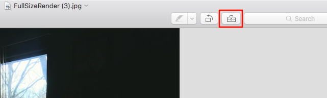 Нажмите кнопку Показать панель разметки.