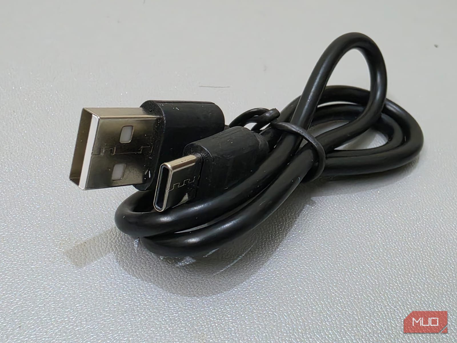 A local cheap charging cable is shown in the image
