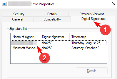 Проверка имени подписанта цифровой подписи