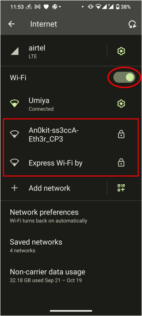 Сканирование Wi‑Fi для обнаружения скрытых камер