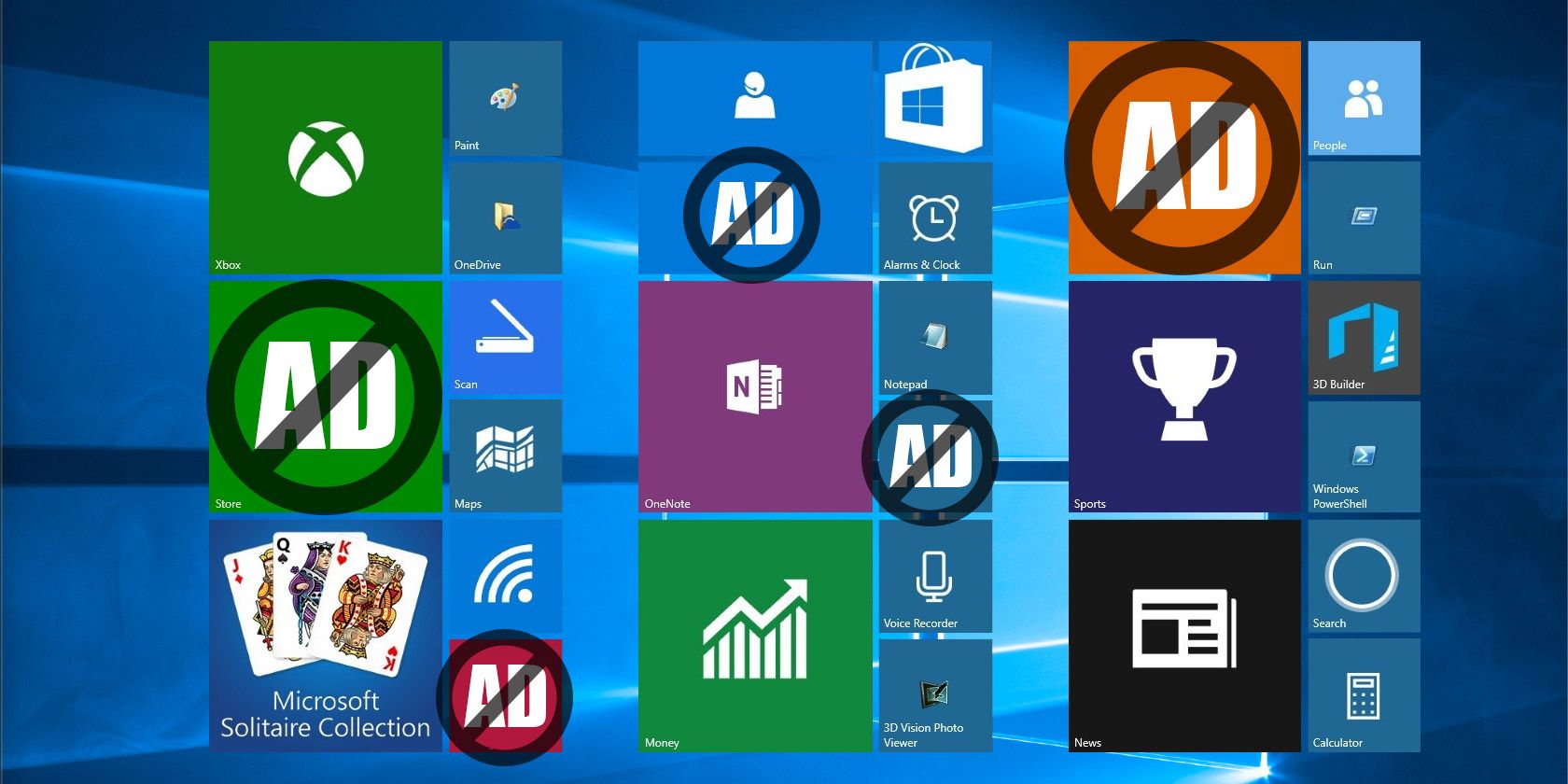 Как отключить рекламу в Windows 10