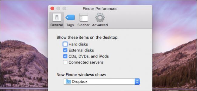 Изменить папку по умолчанию Finder в OS X