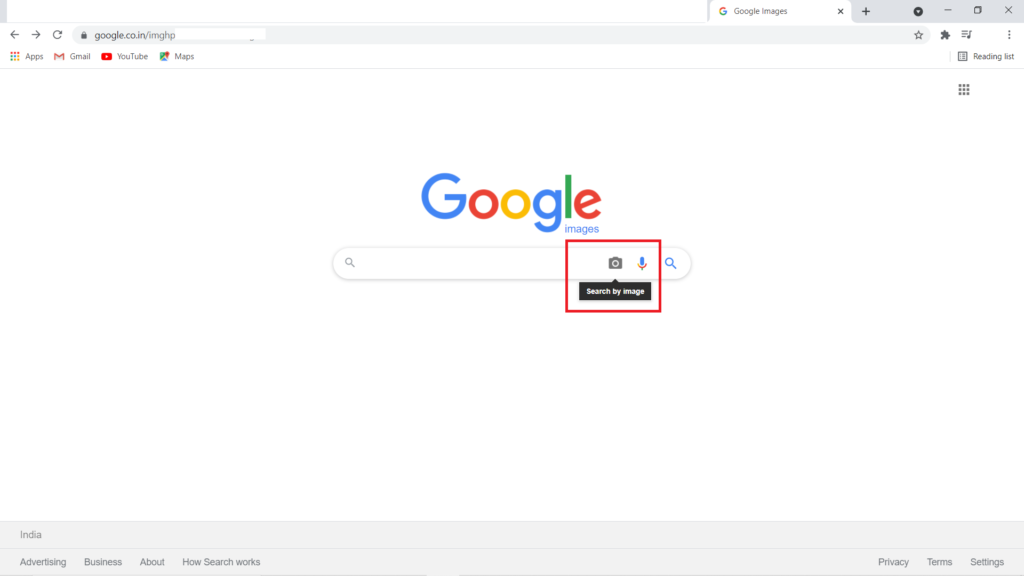 Выбор загрузки изображения или вставки URL
