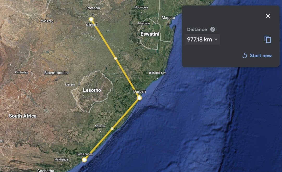 measuring multiple points in google earth