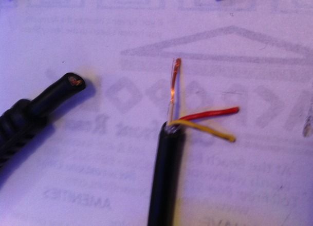Оголённые проводники и красящее покрытие