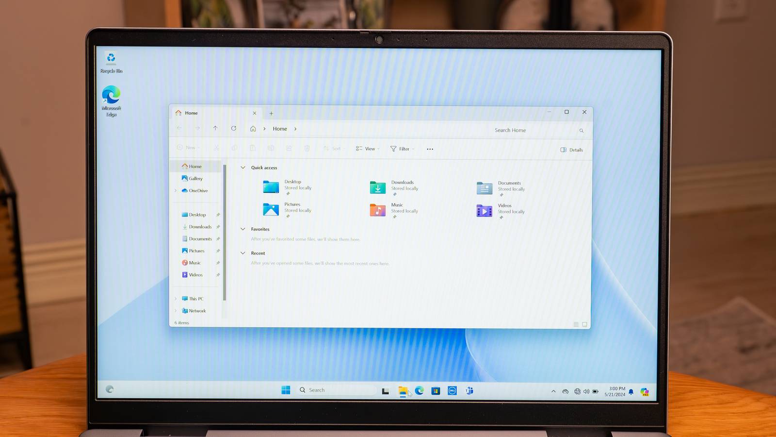 Проводник Windows на Dell Inspiron 14 Plus
