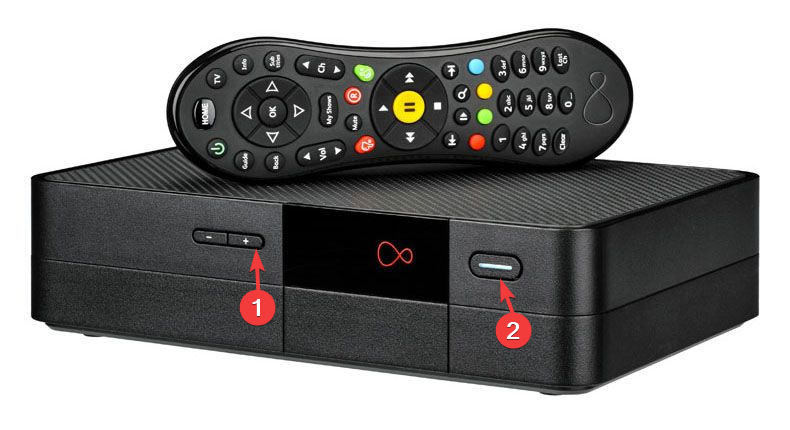 Индикатор Long flash на приставке