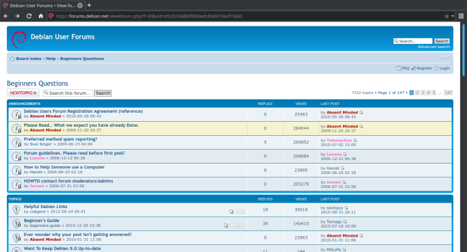 Форум Debian: обсуждение и помощь для пользователей дистрибутива Debian