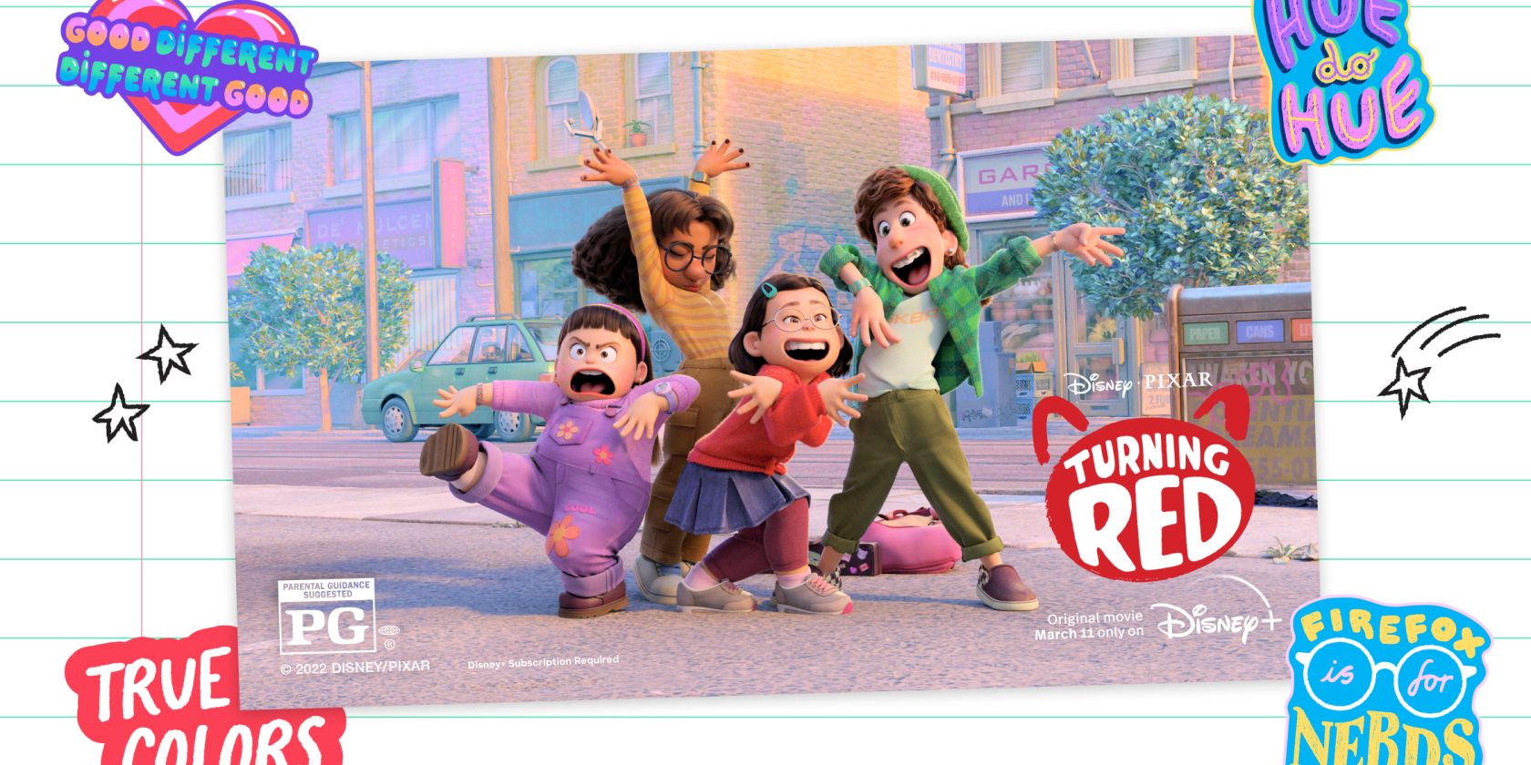 Firefox в стиле Pixar: тема Turning Red