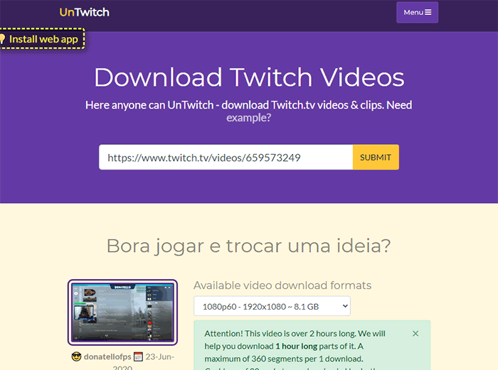 Twitch動画を安全にダウンロードする方法