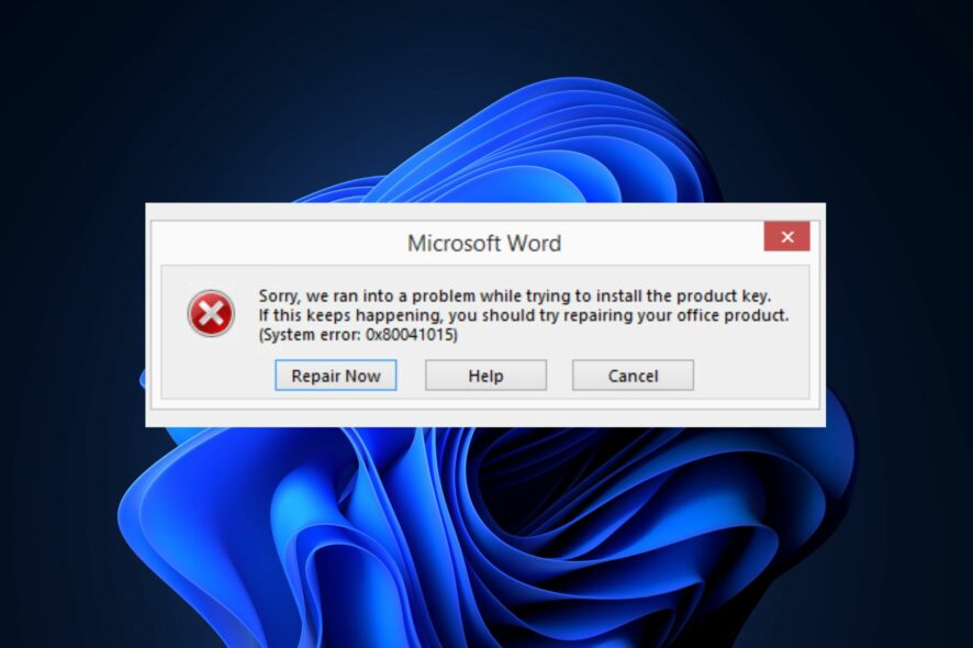 Ошибка 0x80041015 в Microsoft Office — как исправить