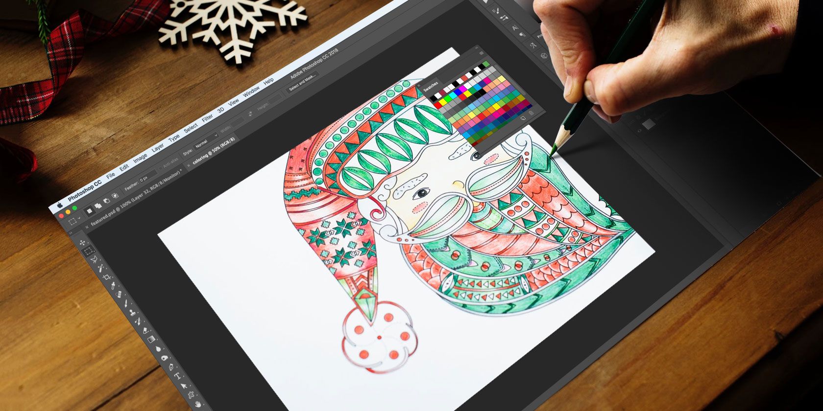Раскрашивание рисунков в Photoshop — пошаговый гид