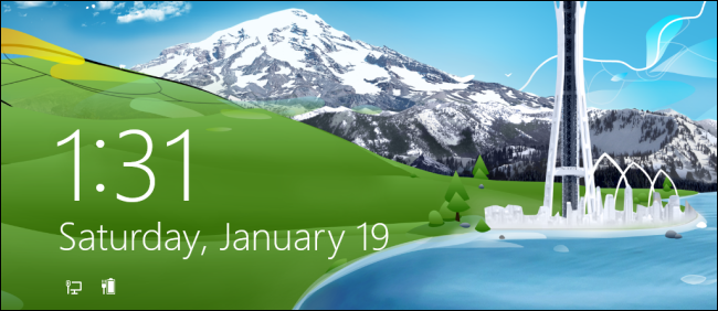 Изображение: экран блокировки Windows 10