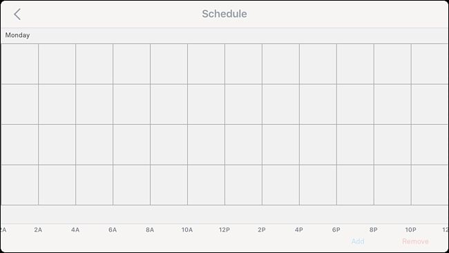 Выбор точки в сетке для создания записи