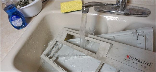 Просушивание корпуса после чистки