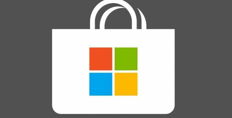 Логотип Microsoft Store и инструмента поддержки