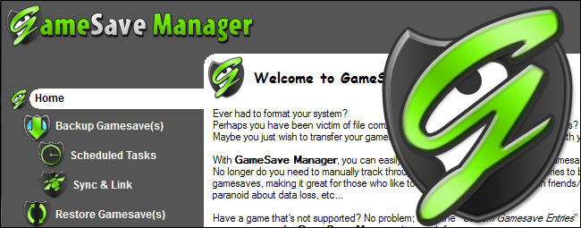 Сохранение и восстановление сохранений игр — GameSave Manager