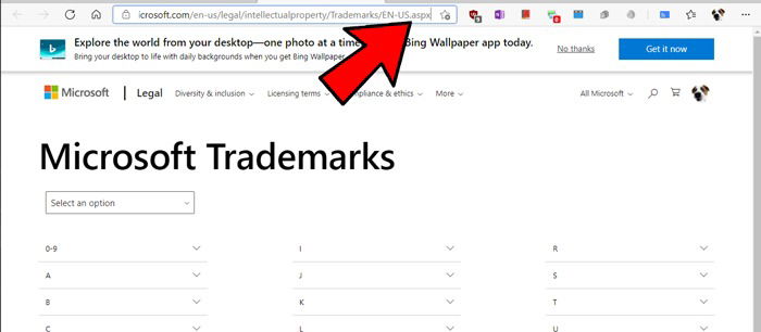 Открытие .aspx: адресная строка браузера с суффиксом .aspx