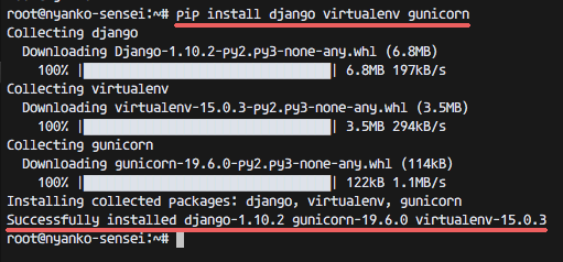 Django + PostgreSQL на Ubuntu 16.04 — настройка