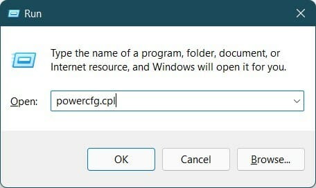 disable fast startup command