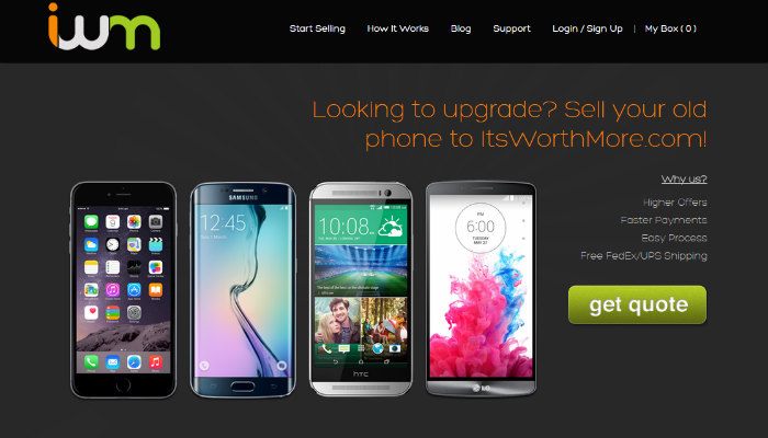 Процесс выкупа техники на Its Worth More — картинка с диагностикой устройства