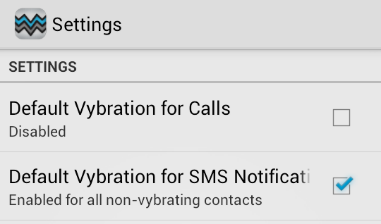 Применение шаблона к звонкам и SMS