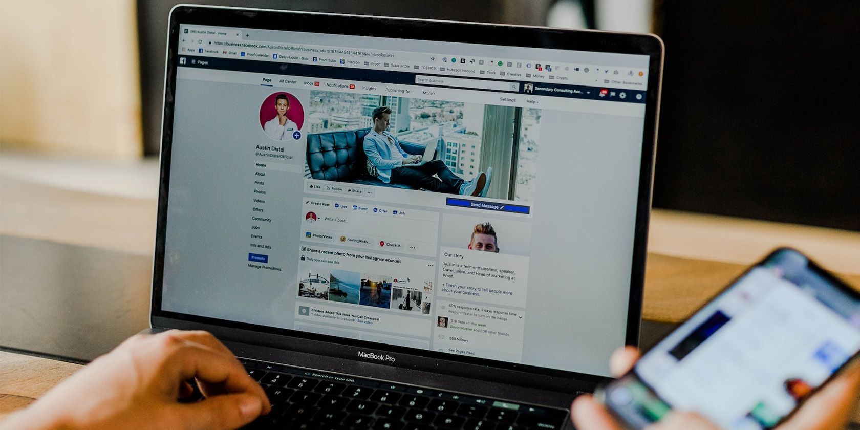 Как отметить всех в группе Facebook