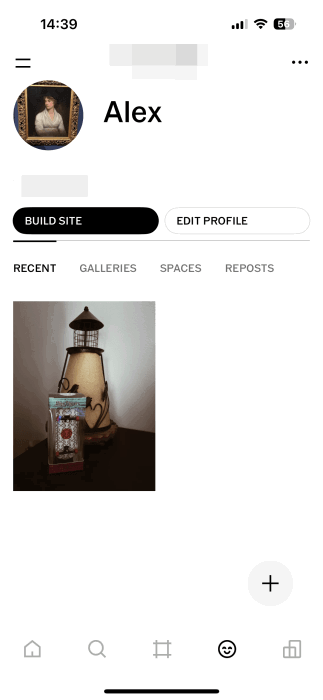 Пример фотографии, загруженной в профиль VSCO