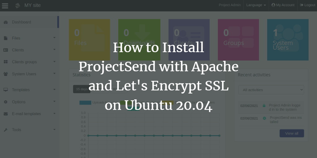ProjectSend на Ubuntu 20.04 — Apache и Let's Encrypt