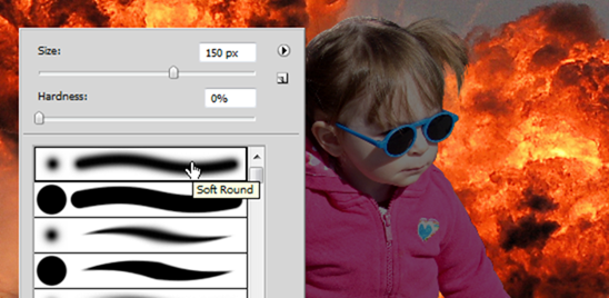 Настройка уровней для создания теней и контраста