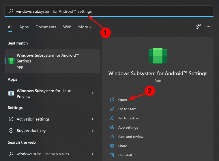 WSATools: выбор APK для установки в WSA