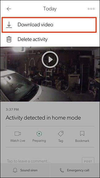 Кнопка загрузки видео в Activity