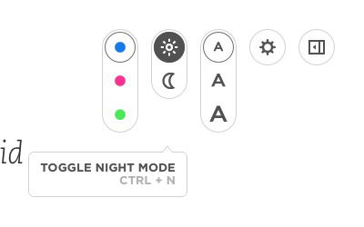 Переключение дневного/ночного режима в Evernote