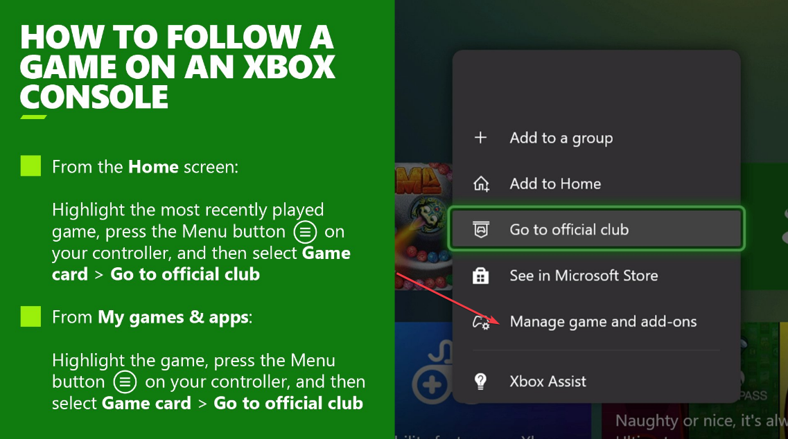 Управление игрой и дополнениями