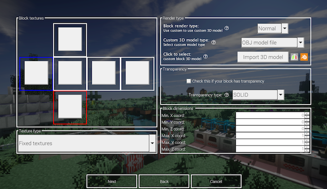Assign your texture to a Minecraft block
