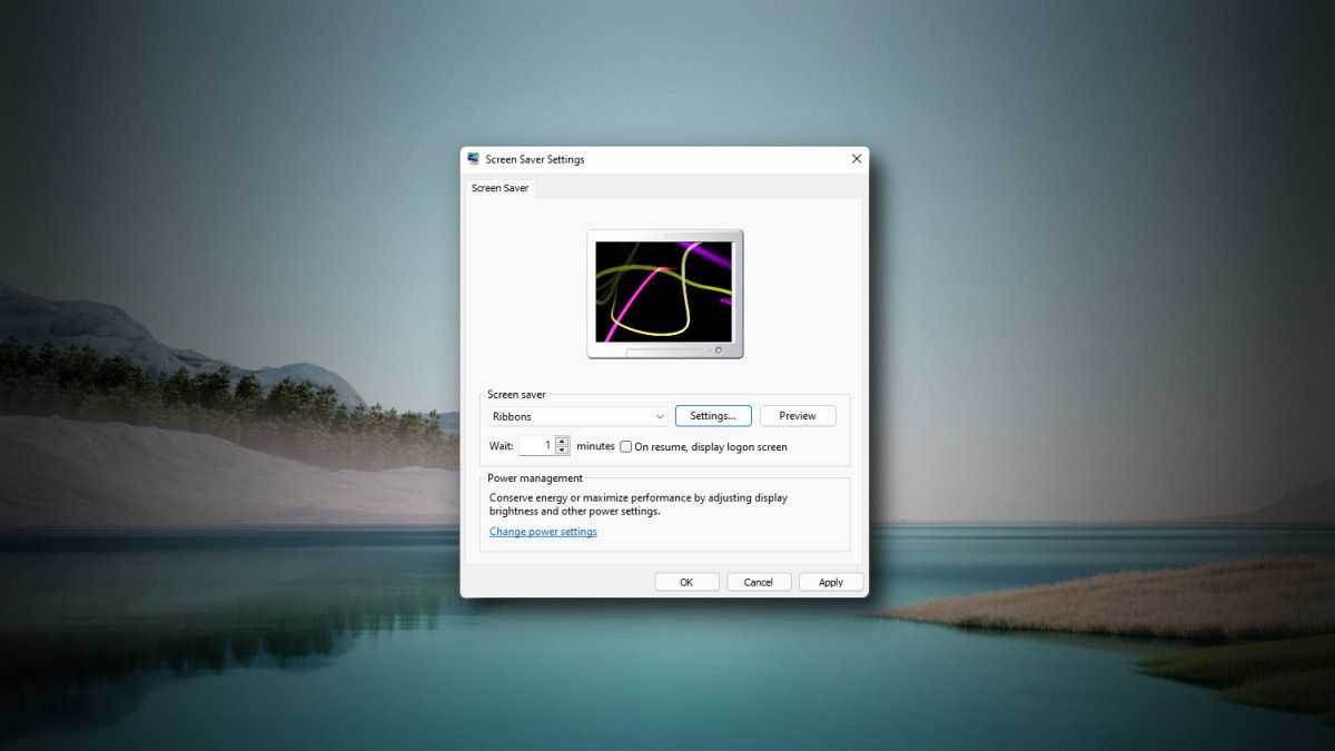 Как включить и настроить заставку в Windows 11