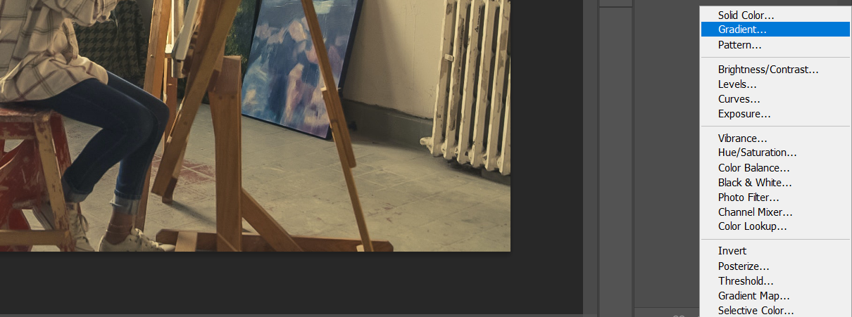 Палитра Градиента — художник