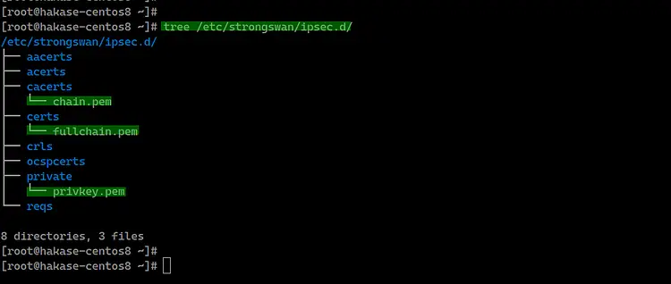 Сертификаты для Strongswan