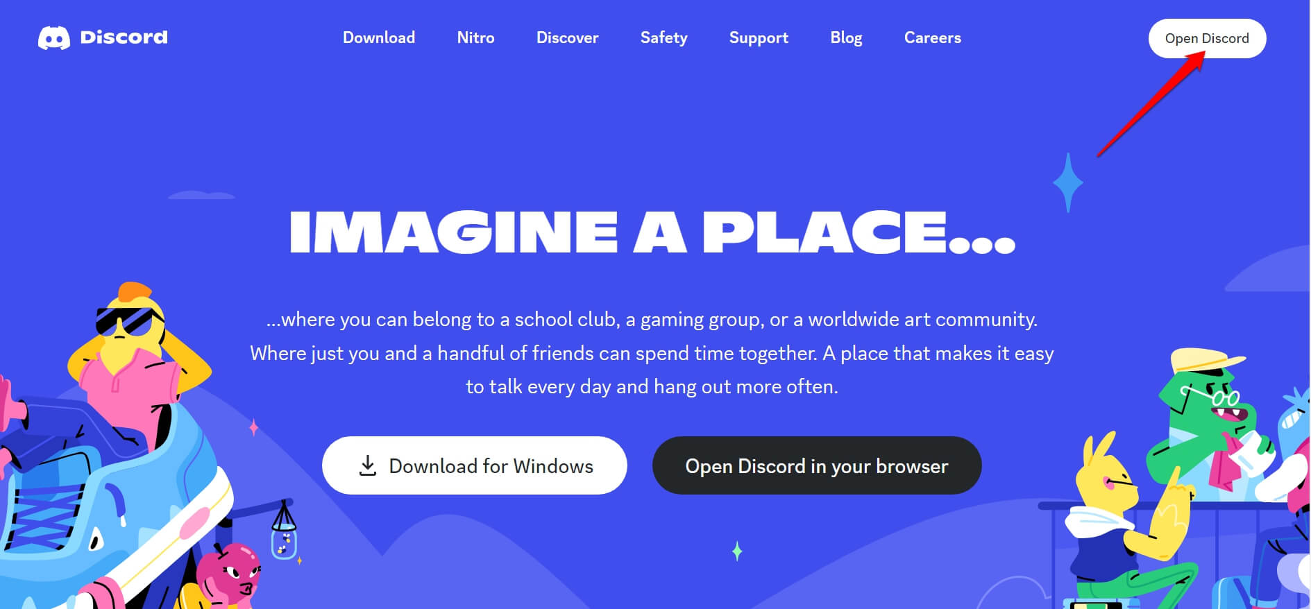 Iniciar sesión en Discord Web