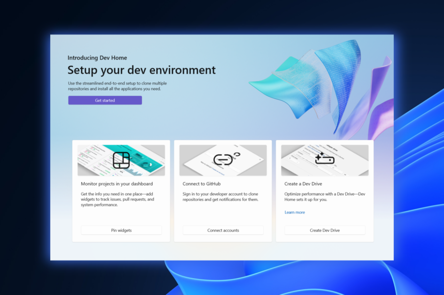 Microsoft Dev Home — обзор и установка