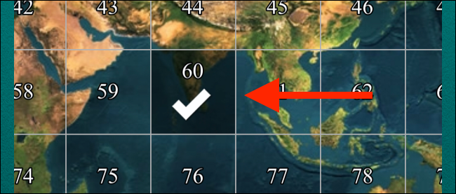 Выберите ячейку региона на карте для загрузки данных NOAA