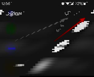 Menu Signal mobile