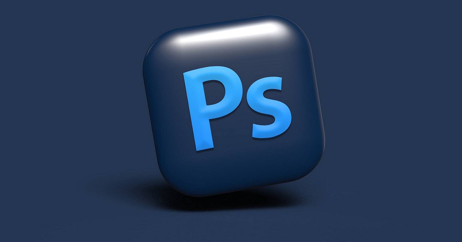 Логотип Adobe Photoshop в виде иллюстрации