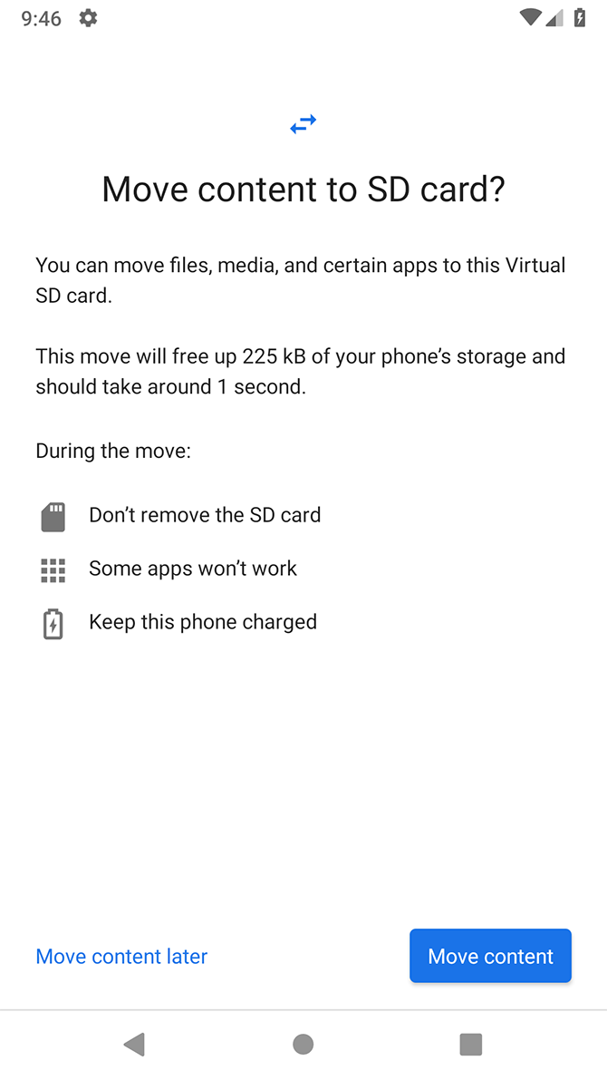 перенос контента на карту